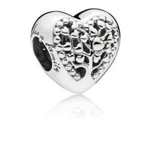 New Pandora Flourishing Heart Charm